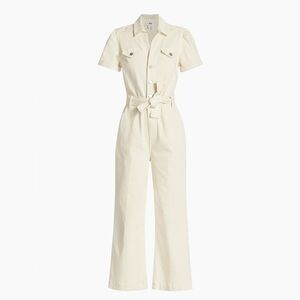 PAIGE | Anessa Stretch-Denim Jumpsuit